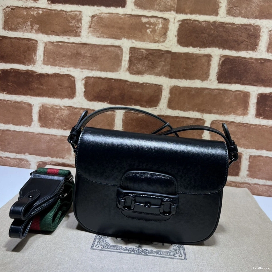 shoulder bag Gucci small Horsebit 1955 0722